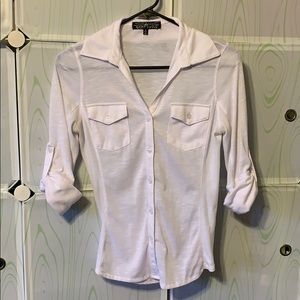 Almost Famous White dress shirt